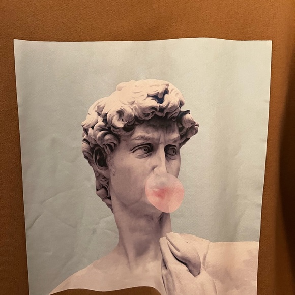 NWOT David blowing gum sweater dress - Picture 2 of 3